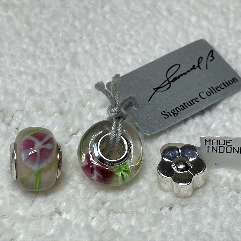 3 barrel charm/pendant set